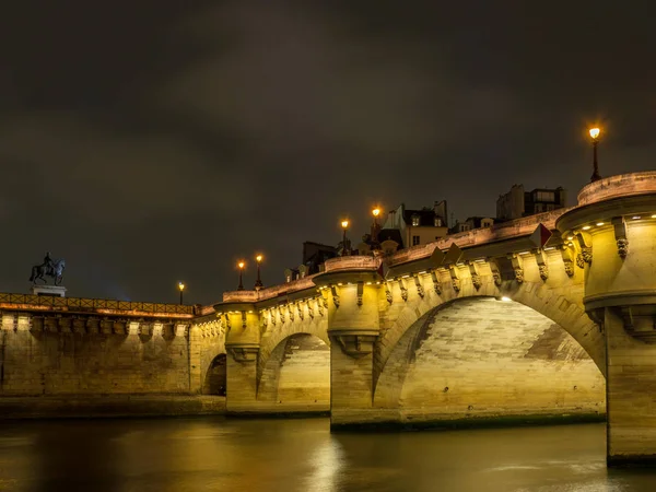 Pont Neuf Brug Parijs Frankrijk — Stockfoto