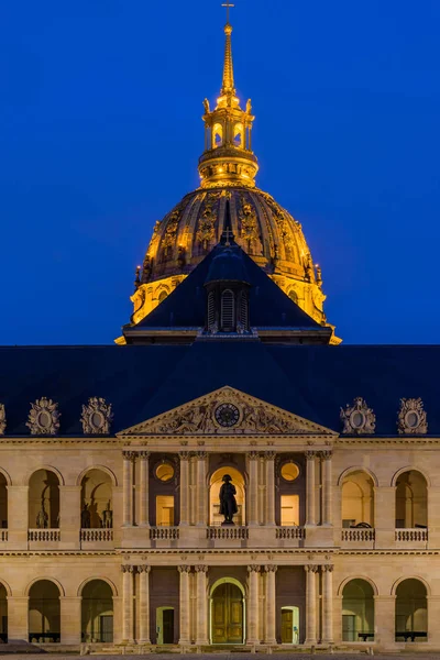 Les Invalides Paryżu Francja — Zdjęcie stockowe