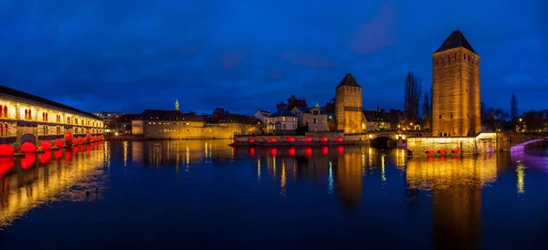 Ponts Couverts Strasbourg France — Stock fotografie