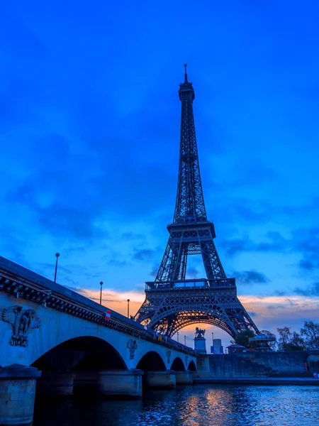 Der Eiffelturm Paris France — Stockfoto