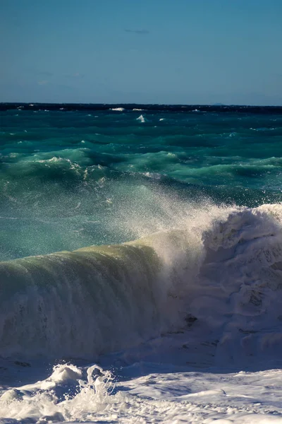 Kathisma Beach Lefkada Sziget Görögországban — Stock Fotó