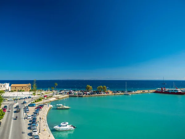 Harbor Zante Town Harbor Zakinthos Greece — Stock Photo, Image