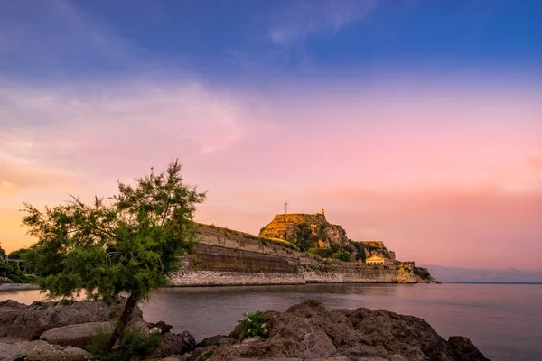 Old Castle Corfu Island Greece — Stock Photo, Image