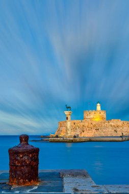 Mandraki Limanı, Rodos şehir. Rodos, Yunanistan