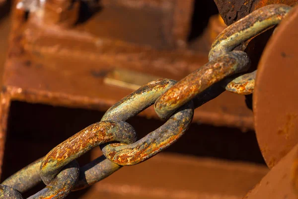 Apparaat Voor Het Opheffen Van Het Anker Het Eerste Deel — Stockfoto