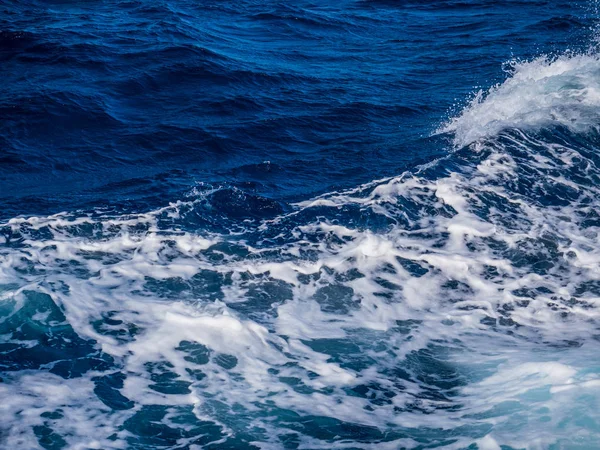 海の波 インド洋からの自然な背景 — ストック写真