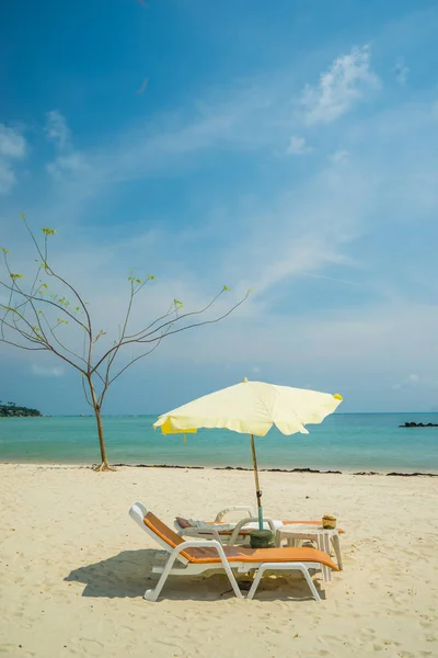 Vackra Tropiska Beach Resort — Stockfoto