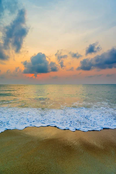 Morze Wschód Słońca Wyspie Koh Samui Tajlandia — Zdjęcie stockowe