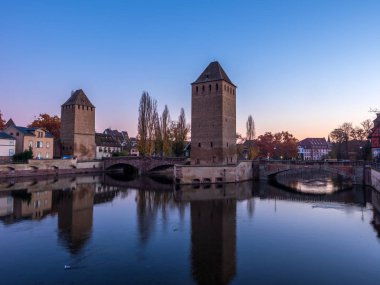 Ponts couverts in Strasbourg France