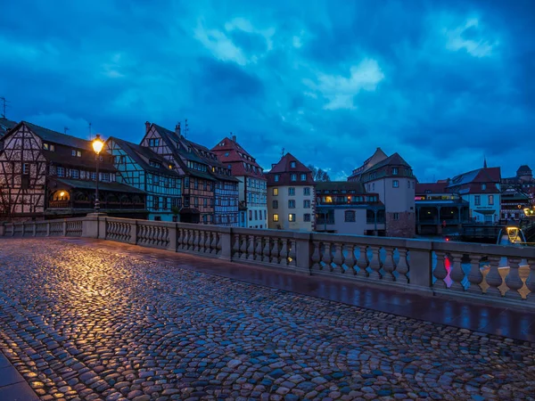 Petite França Strasbourg Alsácia — Fotografia de Stock