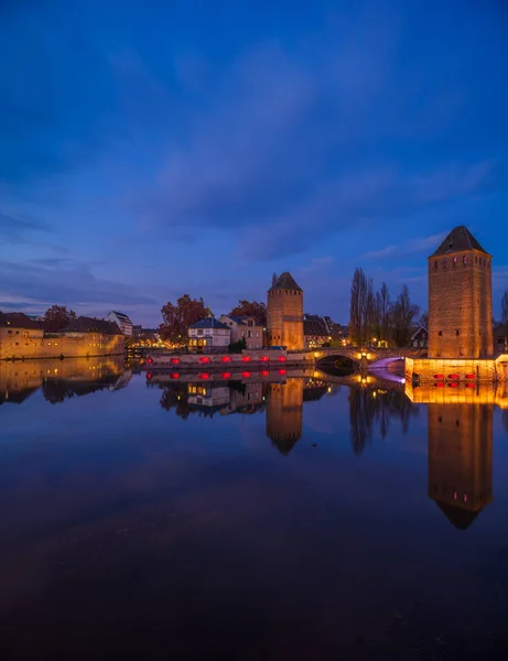 Ponts Couverts Strasbourg França — Fotografia de Stock