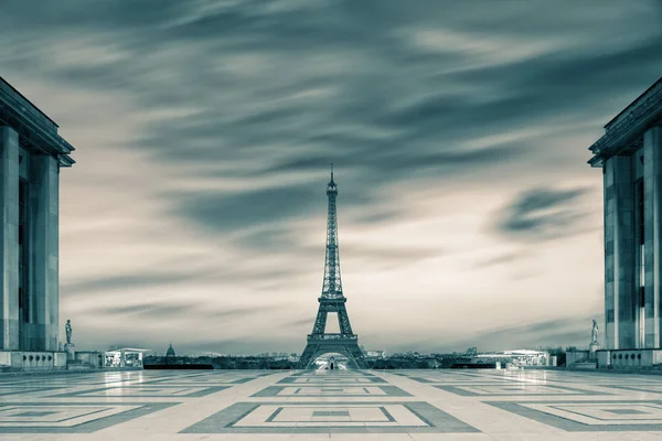 Tracadero Platz Paris Frankreich — Stockfoto