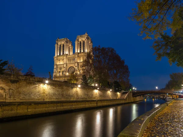 Katedra Notre Dame Paris Francja — Zdjęcie stockowe