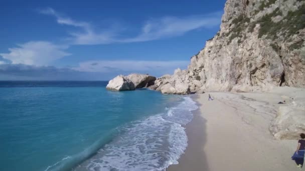伊奥尼亚的莱夫卡斯岛 — 图库视频影像