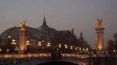 Köprü Alexandre III Paris Fransa