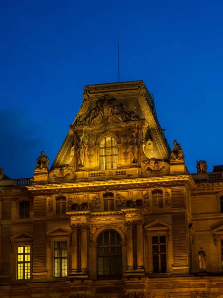 Paris França Dezembro 2018 Museu Louvre Paris Museu Mais Visite — Fotografia de Stock