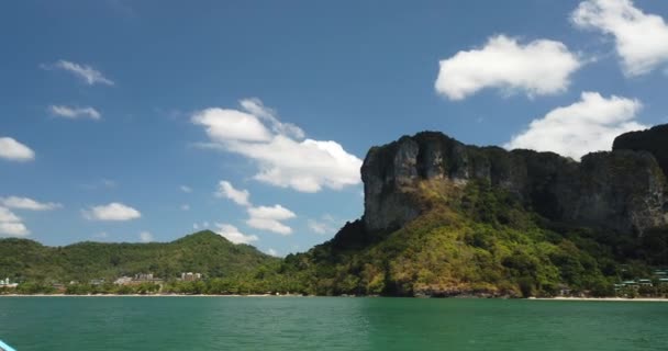 Krążąc Morzach Krabi Tajlandia — Wideo stockowe