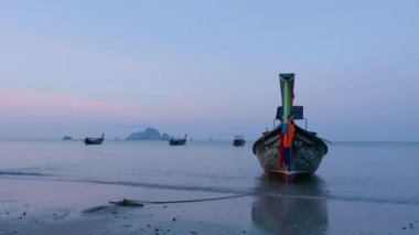 Sunset Beach deki Ao Nang Krabi Thailand