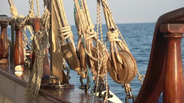 Naviguer Sur Mer Égée Grèce — Video