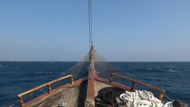 Żeglarstwo Morza Egejskiego Grecji — Wideo stockowe