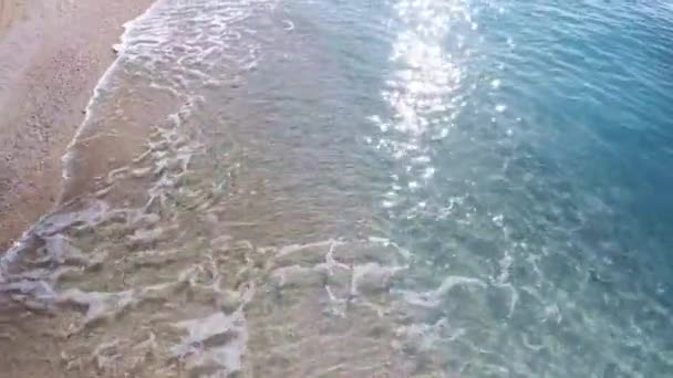 希腊莱夫卡斯岛的无人机景观 — 图库视频影像