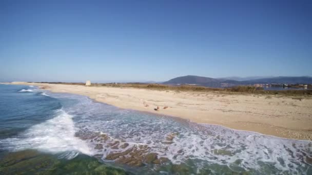Vue Par Drone Sur Île Lefkas Grèce — Video