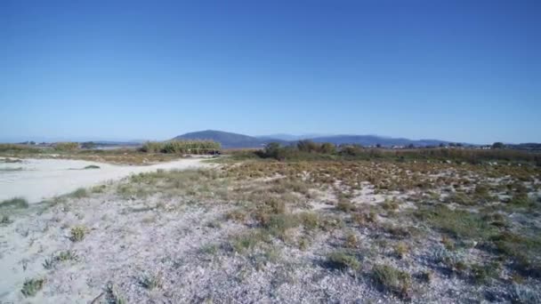 Drohnenblick Auf Der Griechischen Insel Lefkas — Stockvideo