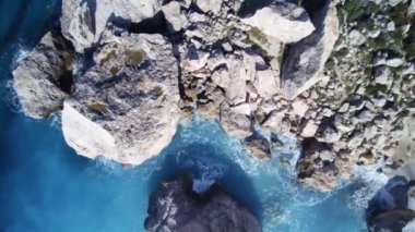 Yunanistan'ın Lefkas adasında drone görünümü