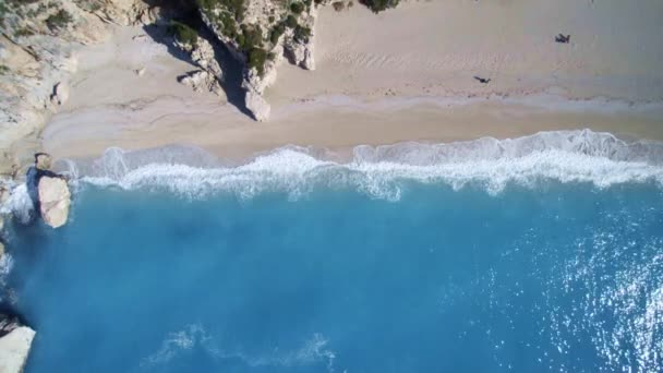 Drone View Lefkas Island Grekland — Stockvideo