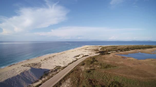 Vista Del Dron Isla Lefkas Grecia — Vídeo de stock