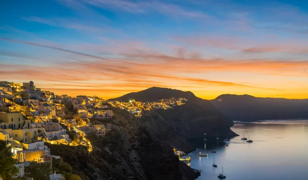 Sunrise in Oia Santorini — Stock Photo, Image