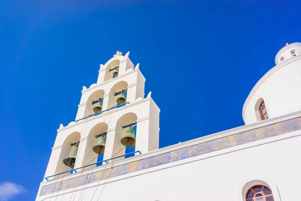 Bekijk op Oia Santorini Griekenland — Stockfoto