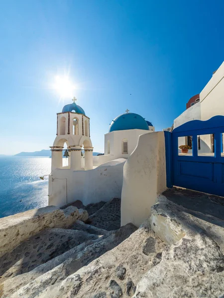 Oia Santorini-sziget, Görögország — Stock Fotó