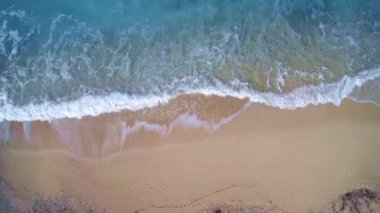 İnanılmaz Yunan Iyon plaj drone görüntüleri