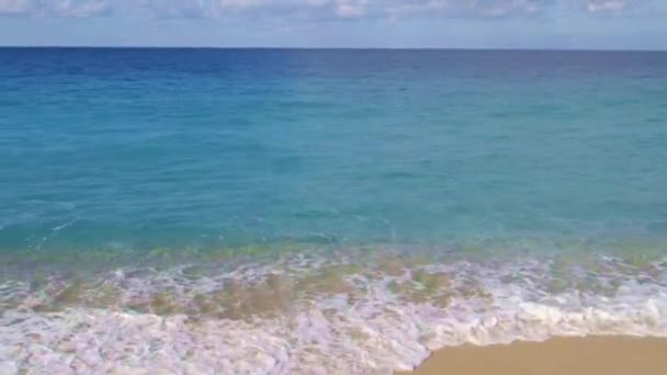 Incroyable Grec Ionien Plage Drone Séquences — Video