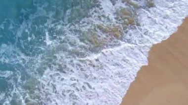 İnanılmaz Yunan Iyon plaj drone görüntüleri