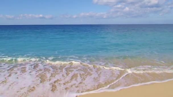 Erstaunliche Griechische Ionische Strand Drohnenaufnahmen — Stockvideo