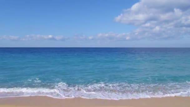 Incredibile Greco Spiaggia Ionica Drone Filmato — Video Stock