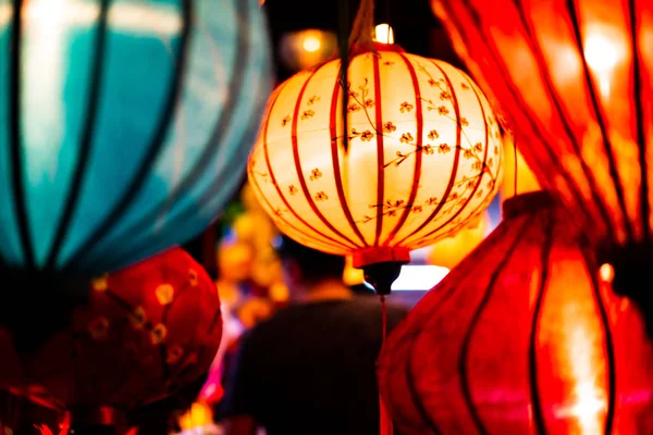 Lanterna tradicional em Hoi An vietnam — Fotografia de Stock