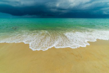 Koh samui 'deki Lama plajı. 