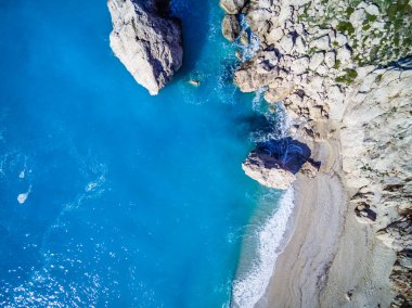 Kathisma plajıdrone görünümü 