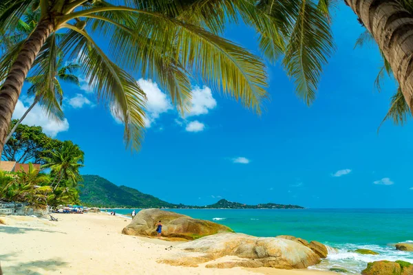 Chaweng beach in Koh Samui — Stock Photo, Image