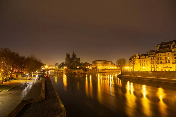 Notre Dame de Paris Katedrális — Stock Fotó