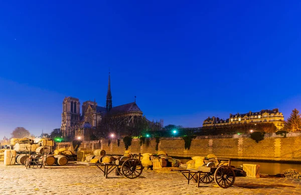 Catedral de Notre Dame de Paris — Foto de Stock