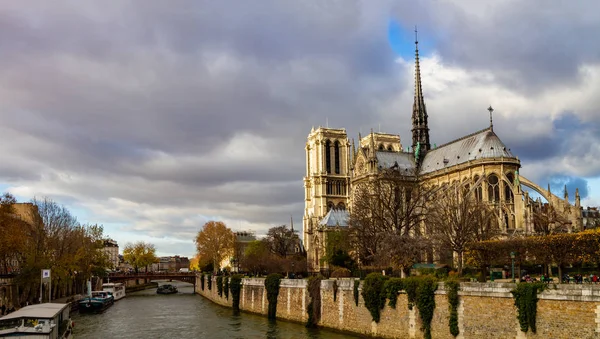 Notre Dame de Paris Katedrális — Stock Fotó