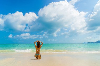 Tropik sahilde kış tatili