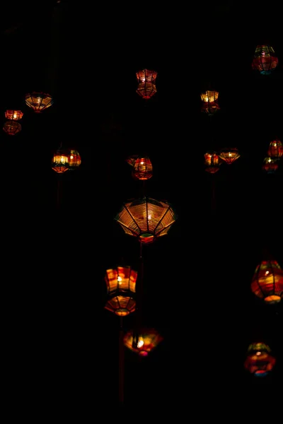 越南会安的传统灯笼 — 图库照片