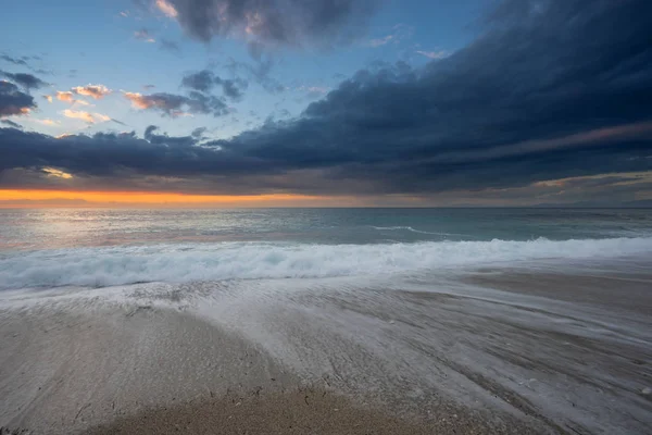 Greece Seascape Sunset — Stock Photo, Image