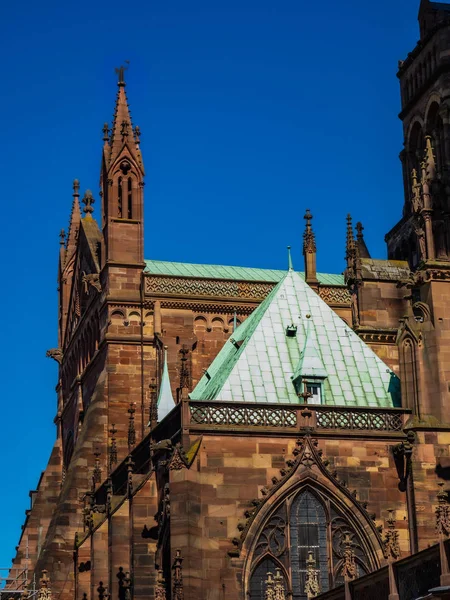 Cathedral Notre dame de Strasbourg — Stock Photo, Image