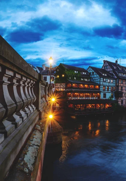 Petite França em STrasbourg Alsácia — Fotografia de Stock